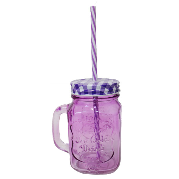 Tarro Mason Jars traslucido Varios colores